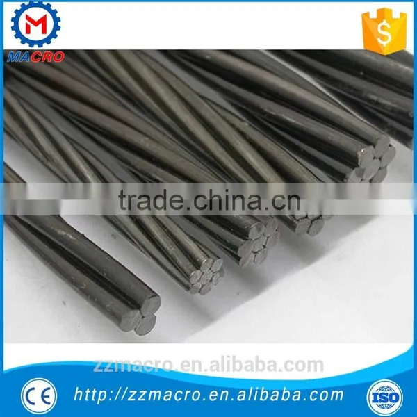 STANDARD ASTM 416 /A416M 7 Wire Low Relaxation pc Steel Wire Strand photo-3
