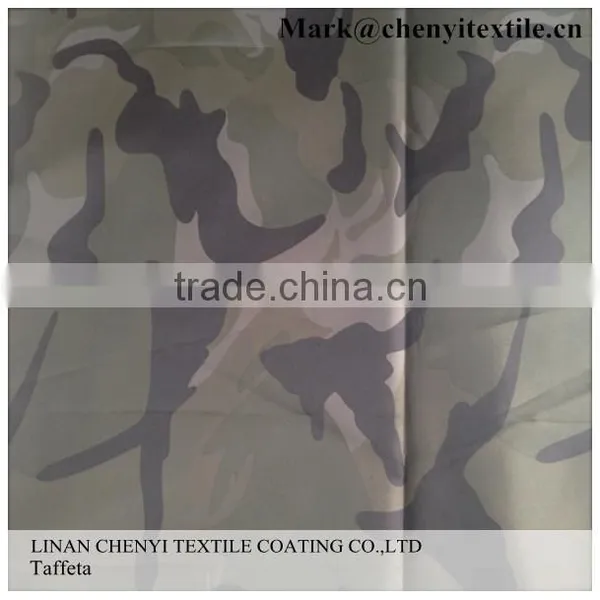 Hot Sale Polyester Taffeta With Cheap Camouflage Fabric photo-3