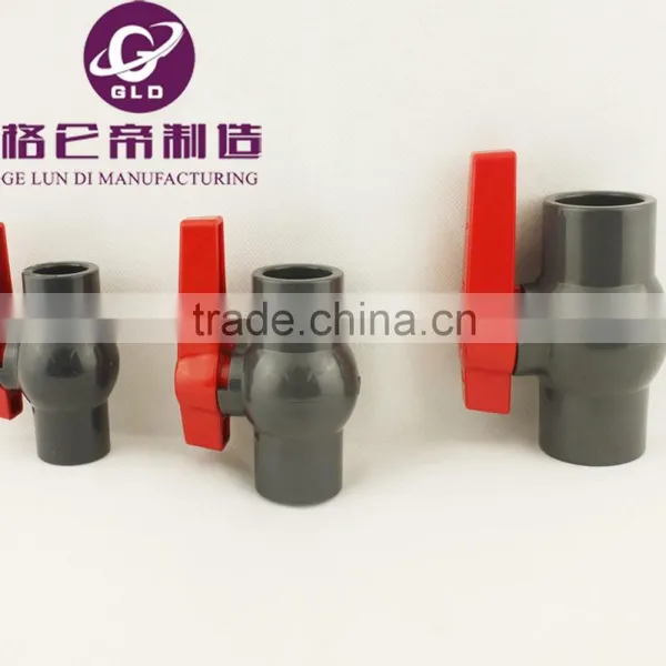 Hot Selling Common Plastic PVC Compact Ball Valve Factory Price photo-2