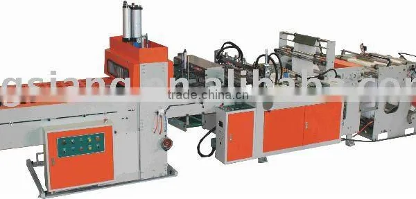 Single Servo Motor Driven Full Automatic High Speed T-Shirt Bag Making Machine