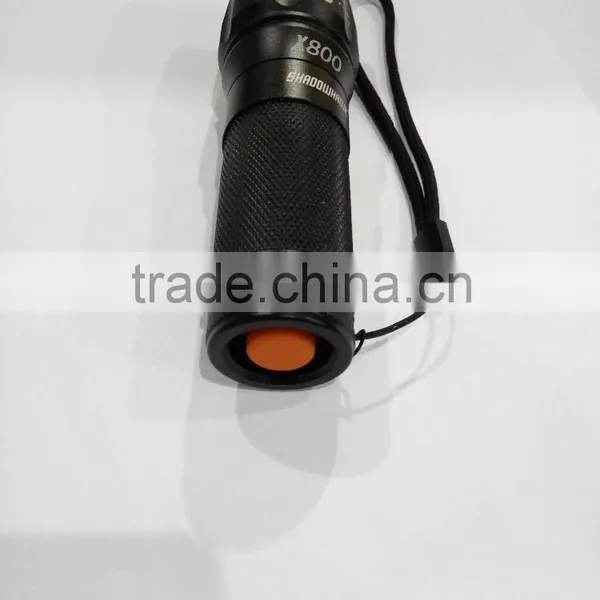 2016 Best Design Ultrafire Cool High Power Zoomable Torch Led Flashlight With Five Modes photo-6