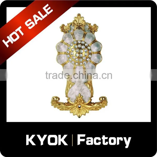 KYOK Latest Style Metal Curtain Hooks,2016 Classic Designs Zinc Curtain Hooks, High Quality Fashion Crystal Curtain Rod Hooks photo-5