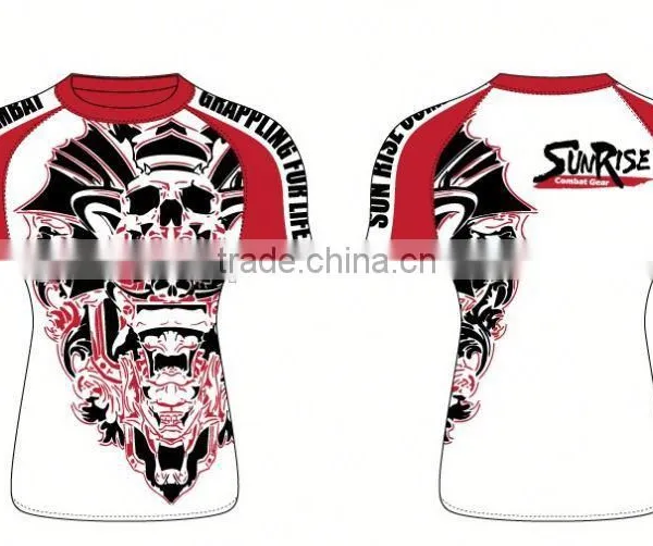 Hot Sale Custom BJJ RASH GUARD