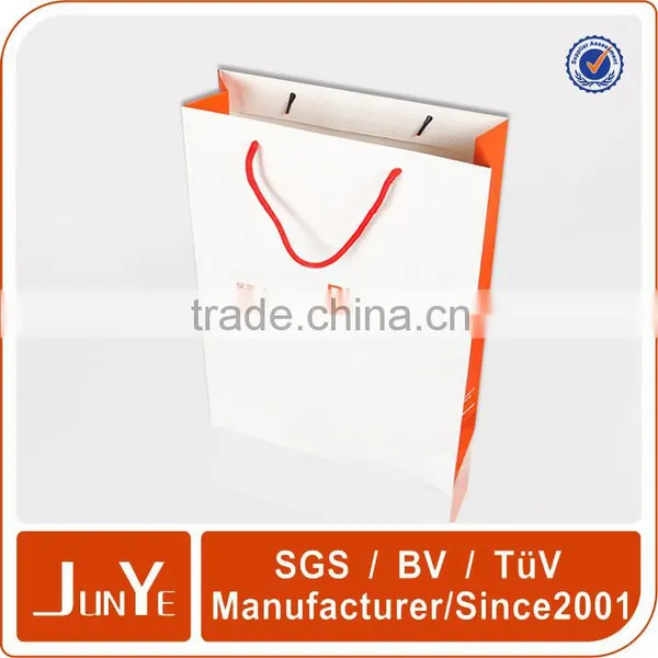 Branded Empty Rope Handled Custom High Glossy Paper Bags photo-3
