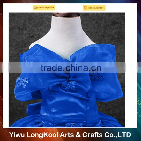 2016 Wholesale Luxury Girls Fashion Princess Dress Chiffon Cinderella Dress photo-5