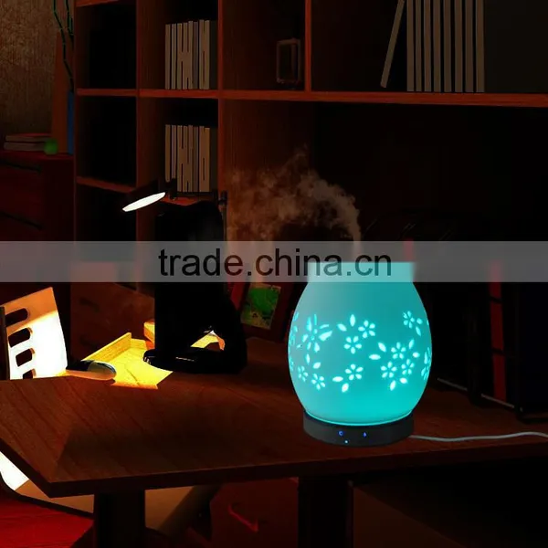 Spa Aromatherapy Usb Car Aroma Diffuser Colorful Led Ceramic Humidifier photo-4