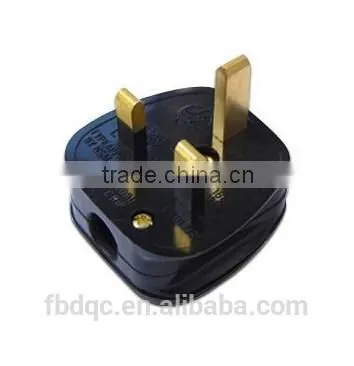 Uchen Supply Black UK Plug A-009