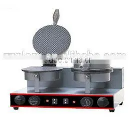 Hot Sale Stainless Steel Durable Waffle Ice Cream Machine in China photo-4