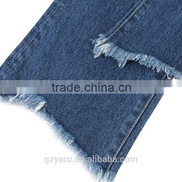 Newest Fashion Women Teen Girls Slim Long Ripped Jeans Trousers Cow Bells for Women photo-5