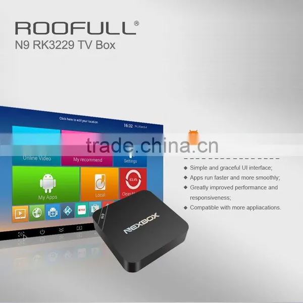 2016 New Roofull NEX BOX R9 Product Remix PC RK 3229 tv Box photo-6