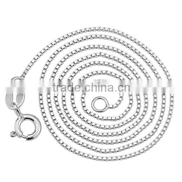 High Quality 925 Sterling Silver Necklace Chain 16''