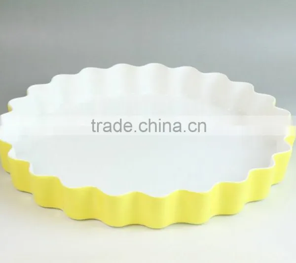 Hand Painting Custom Printed Stoneware Plate, New Design Ceramic Plate photo-4