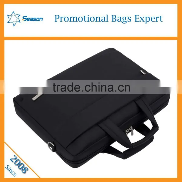 High quality nylon laptop bag, computer bag, notebook bag simple design universal black soft computer notebook case/bag                        
                                                Quality Choice