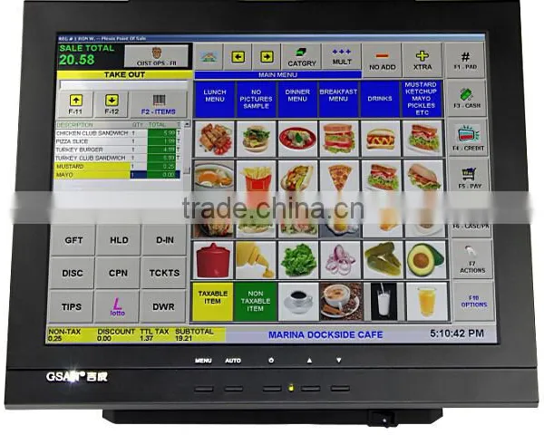 Retail Shops Touch Screen POS Systems (Manufacturer--High Quality and Very Competitive Price)