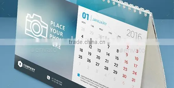 Senson Calenders Desk Wall Calender With High Quality photo-6