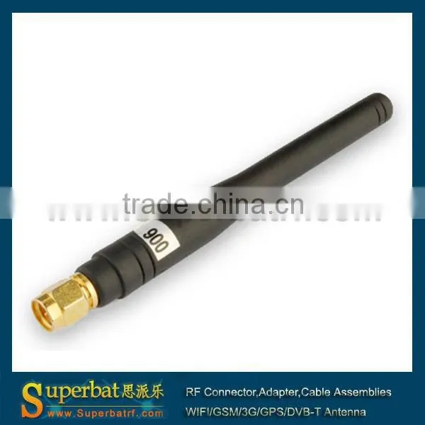 Gsm Terminal Antenna 2dbi Rubber Duck With SMA Connector
