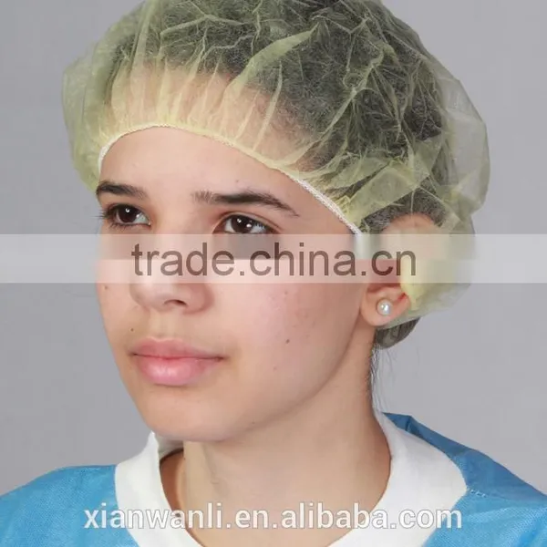 Colorful and Beautiful Nonwoven One-off Bouffant Cap photo-3