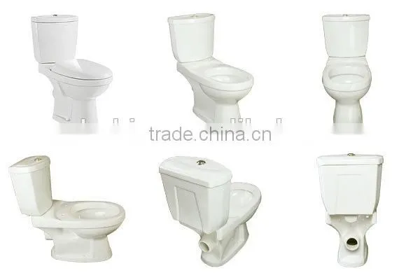 Water Closet Made in China Bathroom Sanitary Ware Two Piece Toilet photo-2