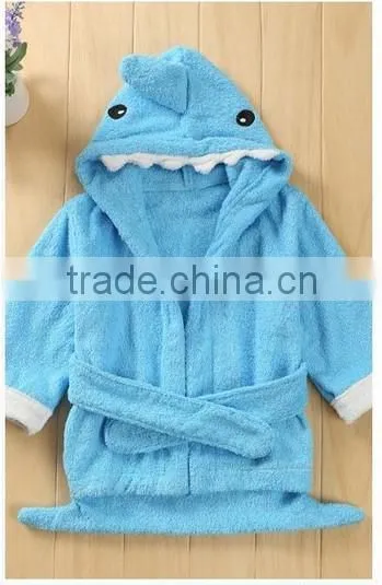 Jinhua Wholesale Hooded Cheap Coral Fleece Cute Baby Bathrobes Quality Choice photo-3