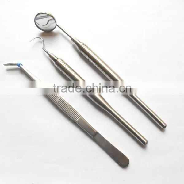 Dental Hygiene Examination Kits With Instruments Cassette Set of 4pcs photo-6