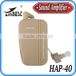 Body Worn Voice Amplifier Pocket Hearing Aids (HAP-40)