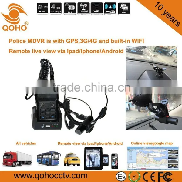WIFI Police Mobile DVR With External IR Camera photo-5
