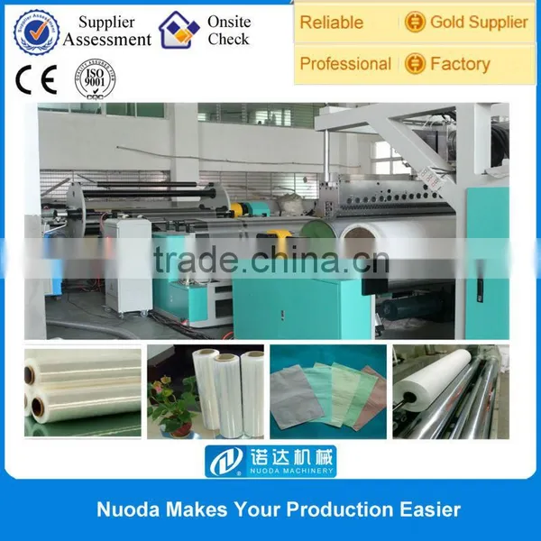 1600mm Fully Automatic Single Layer Film Extruded Machines photo-6