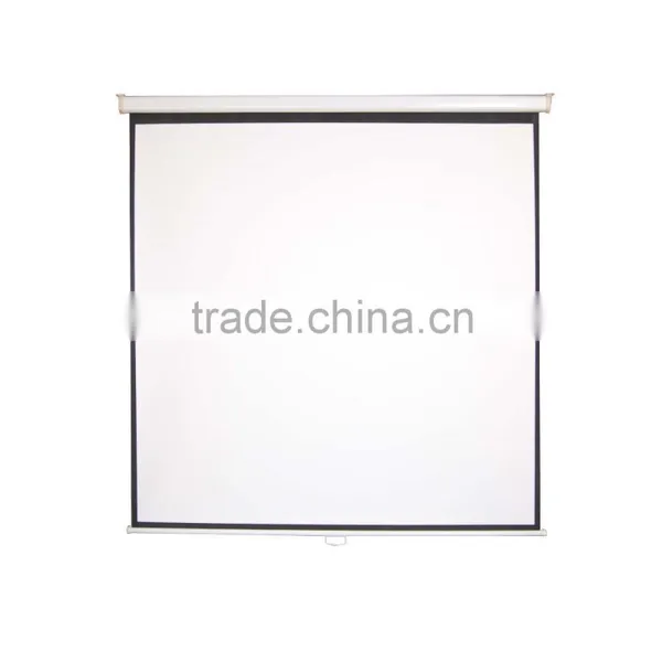 Manual Pull Down Projector Screen/Manual Wall Projection Screen photo-2