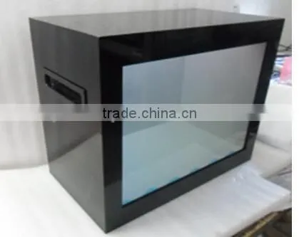 transparent lcd door fridge, transparent lcd clock