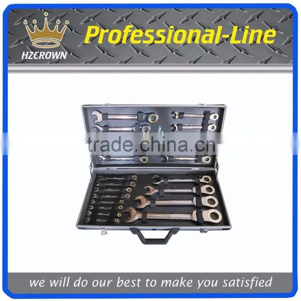22pcs Flexible Ratchet Wrench Set photo-2