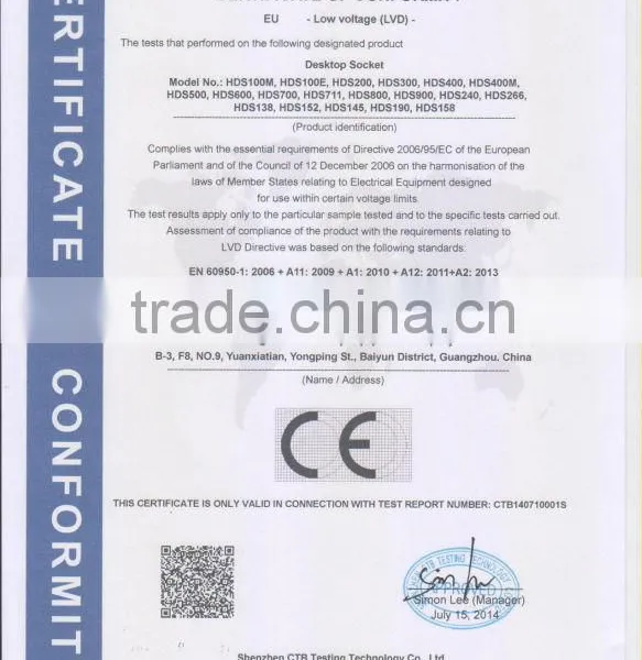 CE RoHS FCC Electric Tabletop Flip Socket for Conference Table photo-4