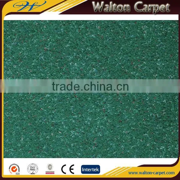 Green White Mixed Fiber Wall to Wall Nonwoven Floor Carpet