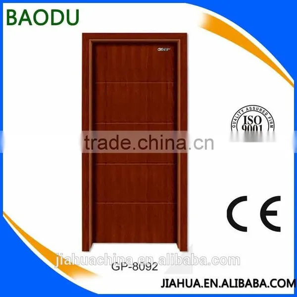 Pvc Wooden Door Exterior Pvc Door Prices Wood Panel Door Design photo-5
