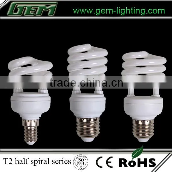 T2 Half Spiral,Energy Saving Lamp,24W Energy Bulb
