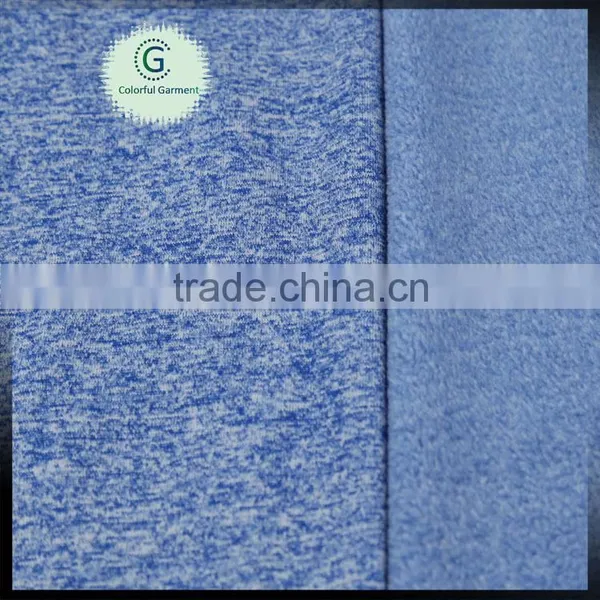 100 Polyester Elastic Yarn Dye Facecloth Heavy Knit Jersey Coarse Needle Fabric photo-2