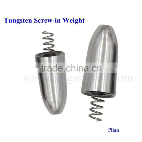 Special Design Tungsten Fishing Sinkers Tungsten Screw-In Weights photo-3