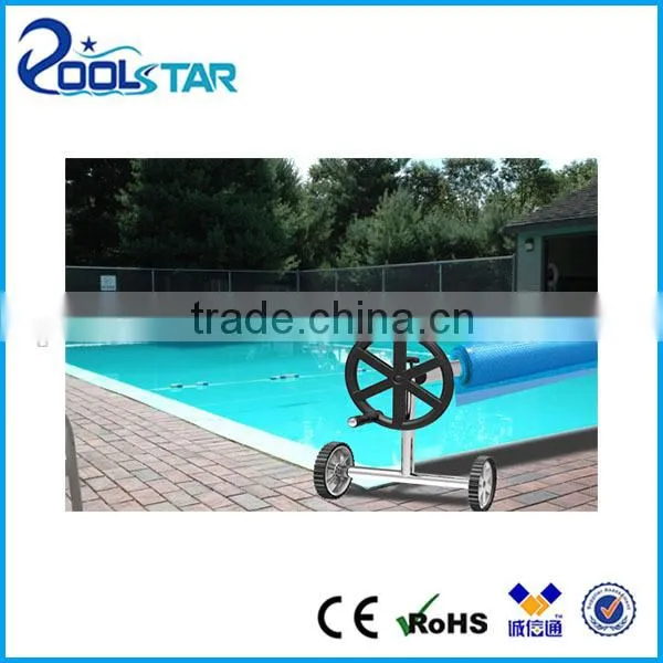 Factory Price Hot Selling Swimming Pool Cover Reel Stainless Steel Inground Solar Cover photo-2