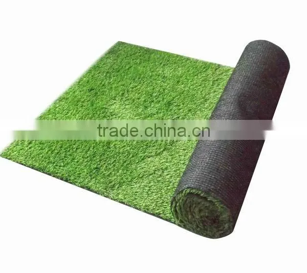 Synthetic Turf Grass Carpet Rubber Backed With Drainage Holes photo-3