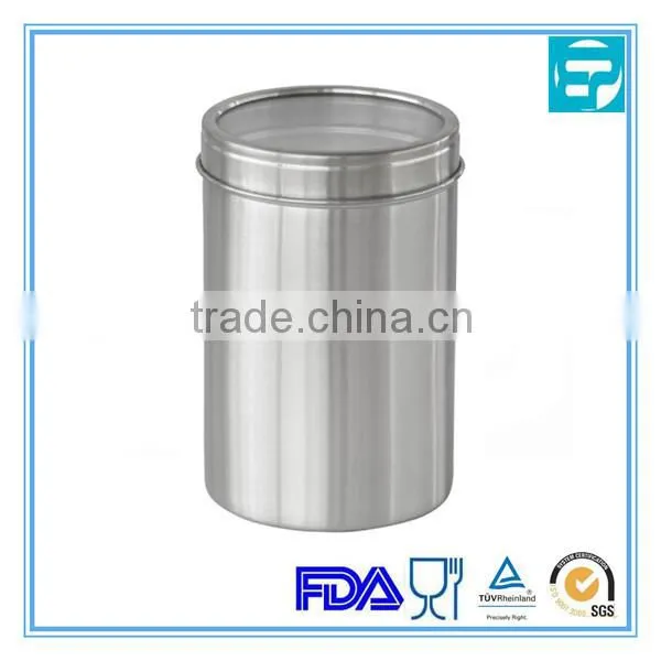 Kitchen Stainless Steel Coffee Storage Canister photo-3