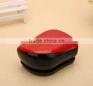 Newest Korea Style Wholesale Head Massage Rainbow ABS Hairdressing Comb photo-2