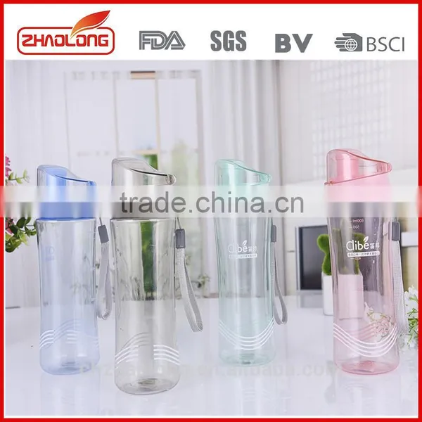 Top Selling 500ml Clear Plastic Water Bottles for Drinking