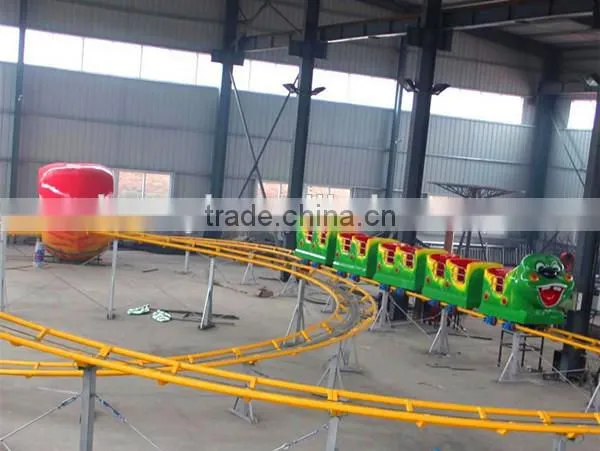 Fairground Rides Amusement Park Rides Roller Coaster Caterpillar Rides Adults / Children Exciting Mini Roller Coaster for Sale photo-6