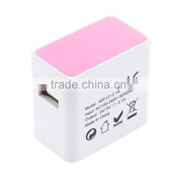 2 Pin US Type Approved CE ROHS Travel Commercial Application Haiti Usb Charger photo-4