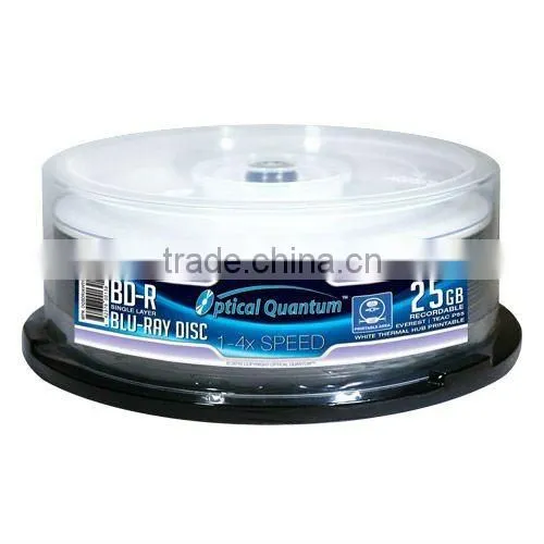 Optical Quantum 4x Blu-ray Media White Thermal Everest Hub Printable