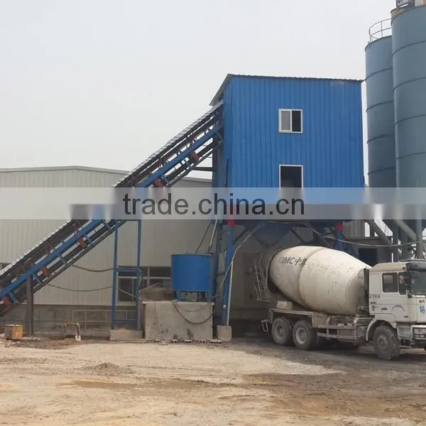Computer-controled Construction Equipment Concrete Mixing Station HLS 90 photo-4
