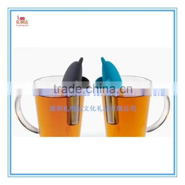 HOT! Set of 2 Loose SiliconeTea Infuser Strainer With Drip Tray, Cute Silicone Leaf Handle As the Lid With Stainless Steel Ball photo-6