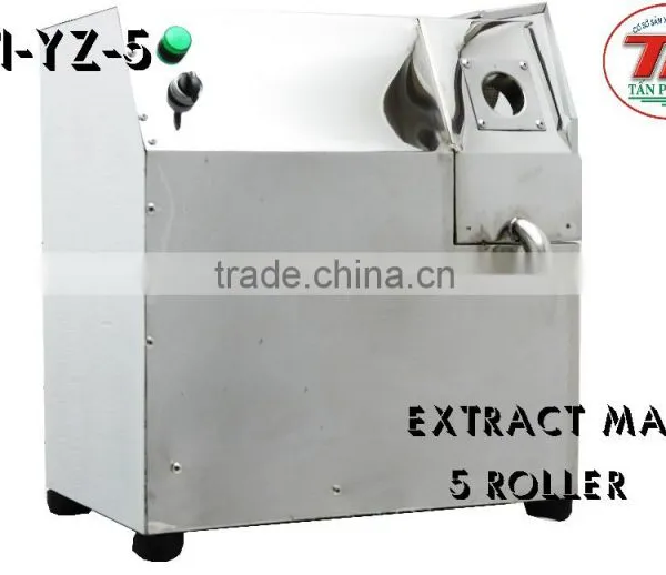 Hot Sale F1-YZ-5 Roller- Sugarcane Extract Top Table Sugar Cane Juice Machine photo-2