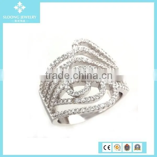 Highest Quality Valentine Diamond Wedding Ring Elegant Fashion Jewellery Company photo-6