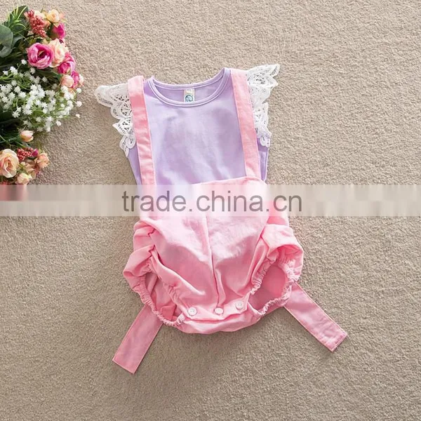 2016 New Design Hot Sale Two Set Promotional Words Printing Baby Romper Cute Baby Clothes photo-2
