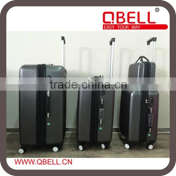 2015 NEW ABS+PC Hard Luggage Trolley Case With Vanity Case High Quality,360 Degree Wheel,business Style With TSA Lock photo-2